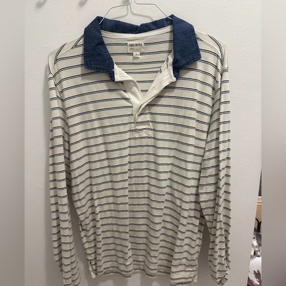 Todd Snyder rugby shirt Sz L - Picture 1 of 3